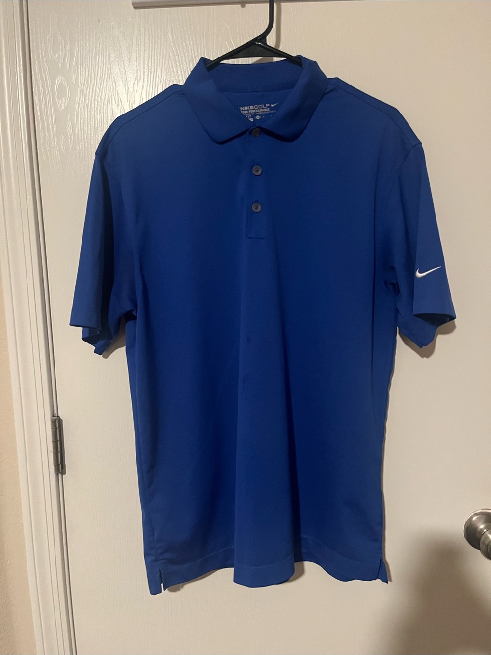 Nike Royal Blue Short-Sleeve Golf Polo